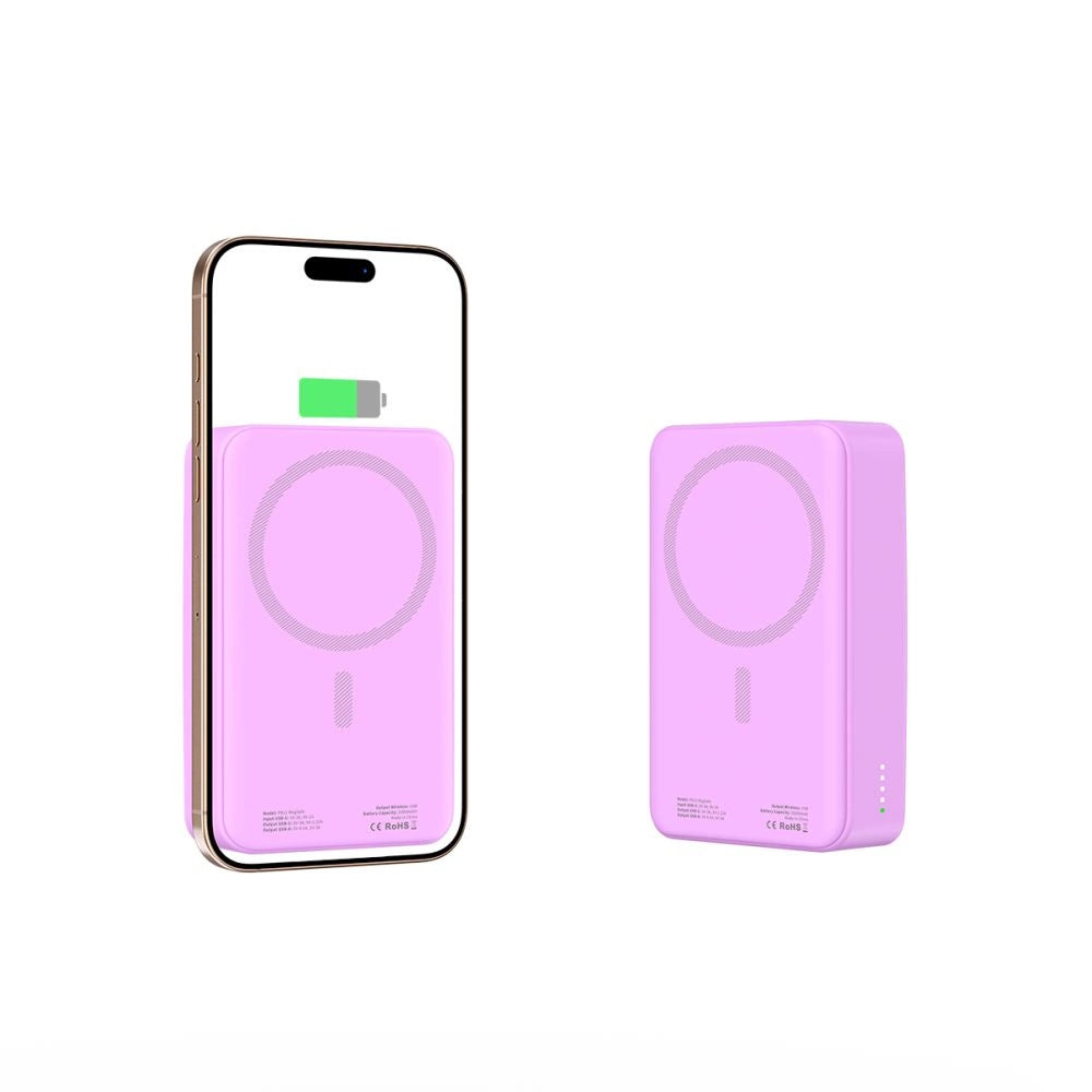 Powerbank Tech-Protect PB12 LifeMag MagSafe 20000MAH - lilla