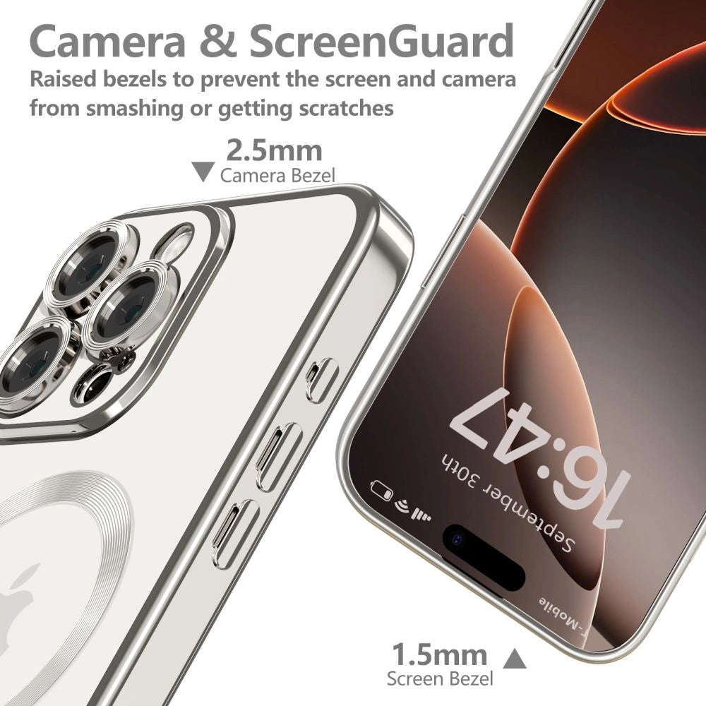 Tech-Protect MagFlex MagSafe-hylster til iPhone 16 Pro - titanium