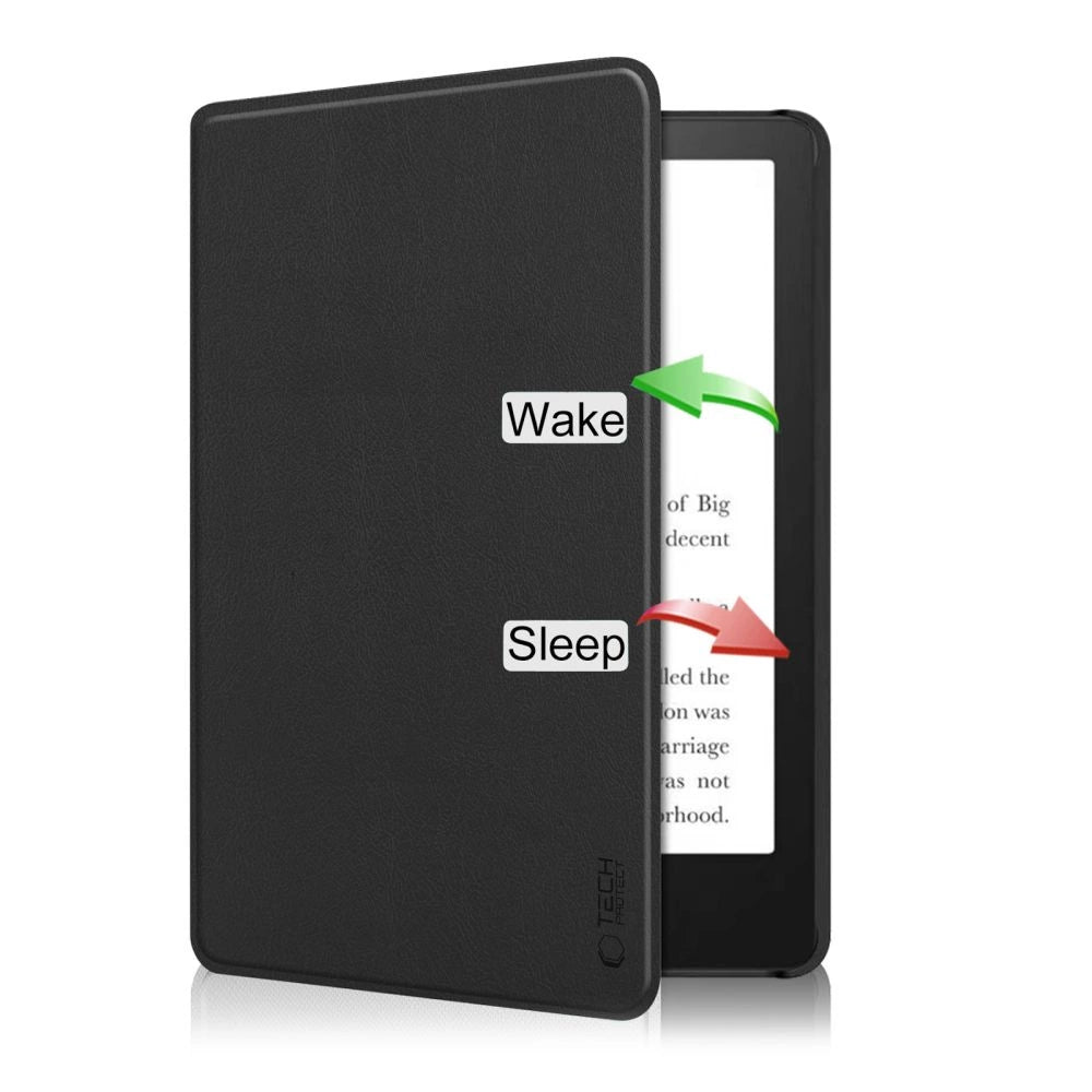 Tech-Protect SmartCase til Kindle Paperwhite VI / 6 / Signature Edition - sort