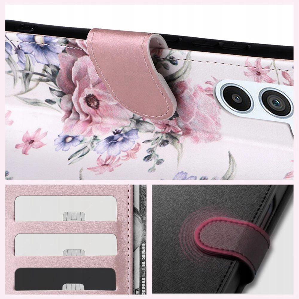 Tech-Protect Wallet Case til Xiaomi Redmi 14C / POCO C75 - Pink