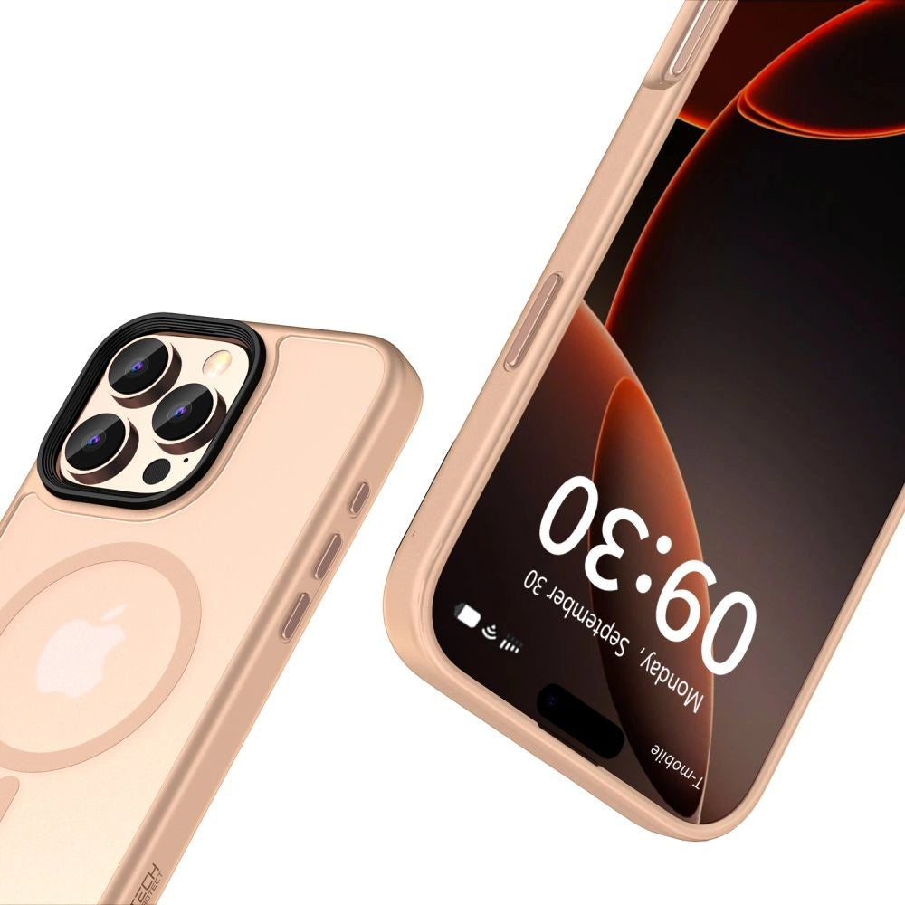 Tech-Protect MagMat MagSafe iPhone 16 Pro Case - Pink