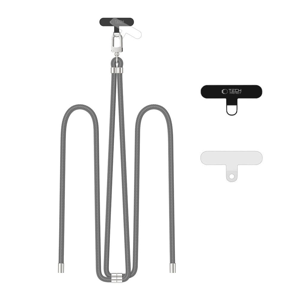 Tech-Protect C7S Rope Crossbody Strap Leash - Grå