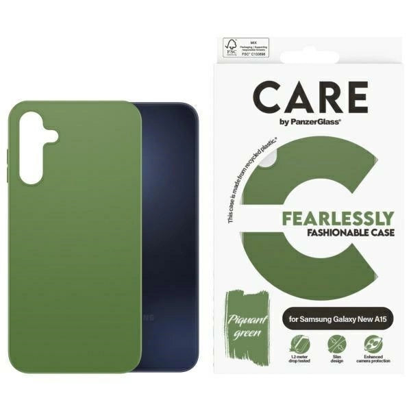 CARE af PanzerGlass Fashion Case til Samsung Galaxy A16 / A16 5G - Grøn