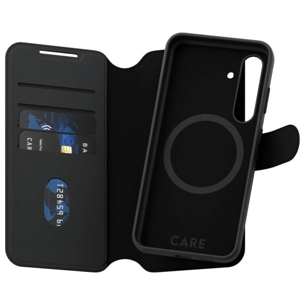CARE af PanzerGlass Feature Tango 2in1 Wallet Case til Samsung Galaxy S24 - sort