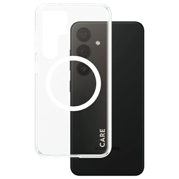 CARE af PanzerGlass Flagship QI Case til Samsung Galaxy S24 - Transparent