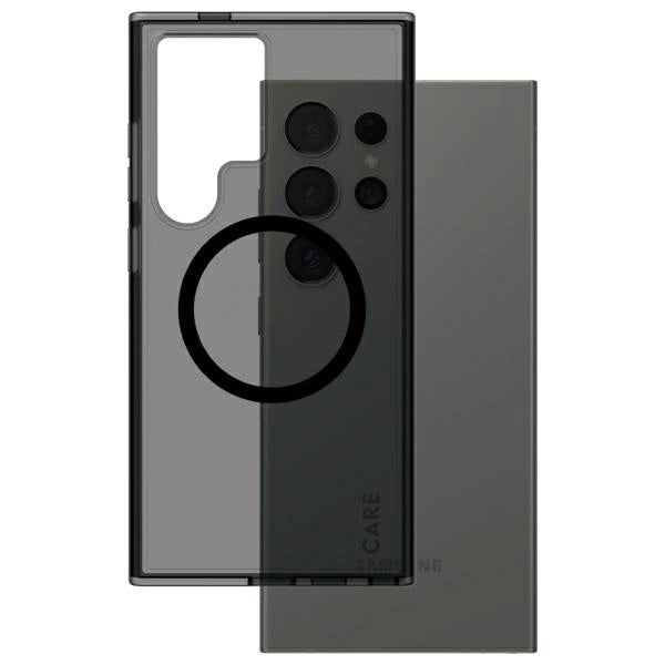 CARE af PanzerGlass Flagship QI Case til Samsung Galaxy S24 Ultra - sort