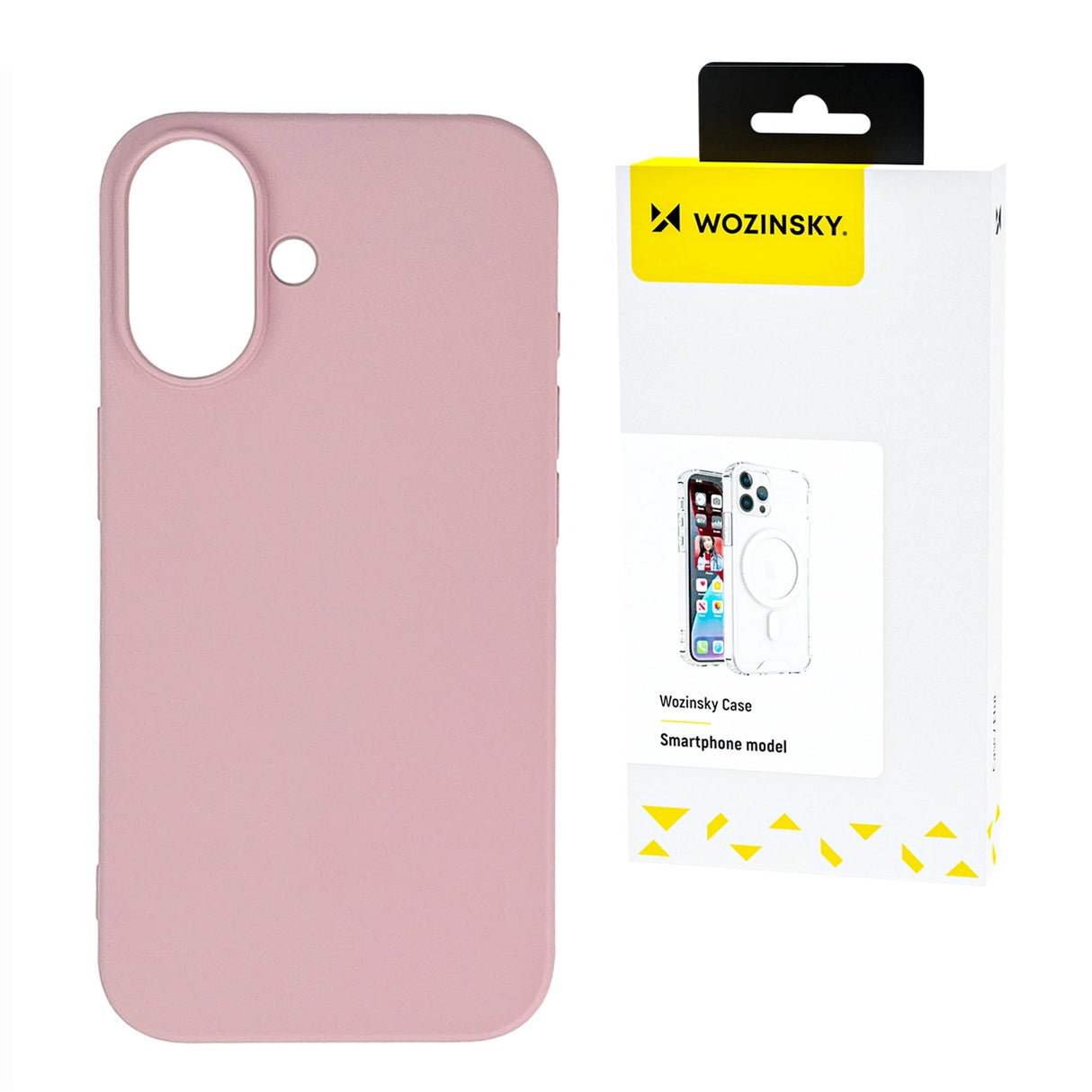 Wozinsky Silicone Case fleksibel silikone til Samsung Galaxy S25 Ultra - lyserød