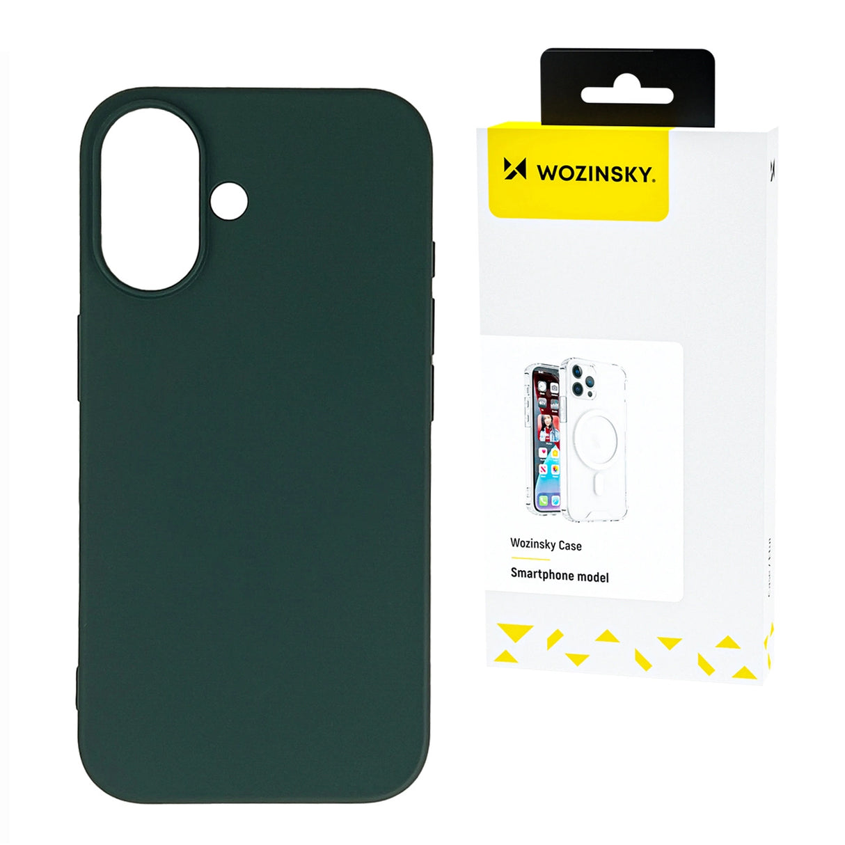 Wozinsky Silicone Case fleksibel silikone til Samsung Galaxy S25 Ultra - grøn