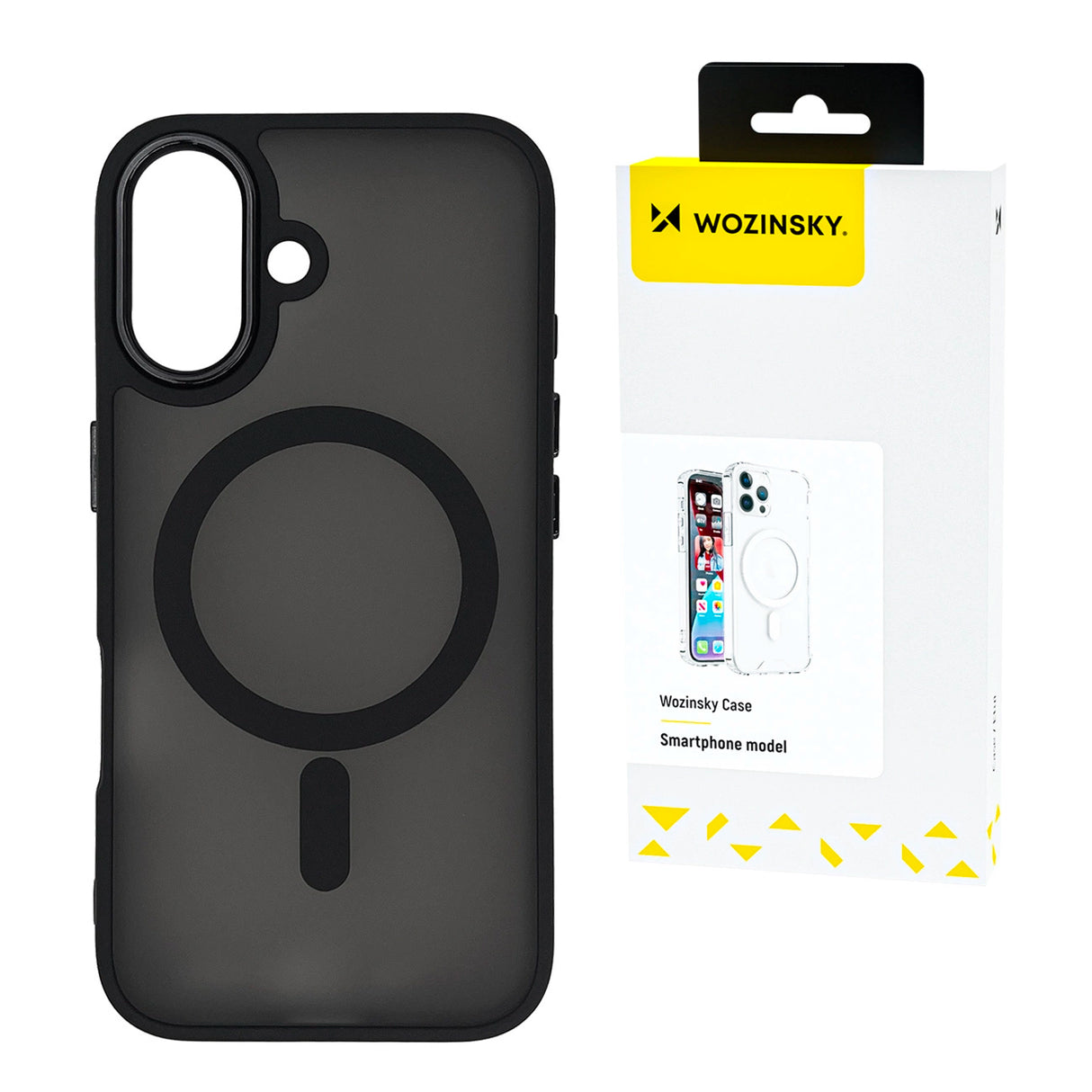 Wozinsky Fashion Case MagSafe til Samsung Galaxy S25+ - sort