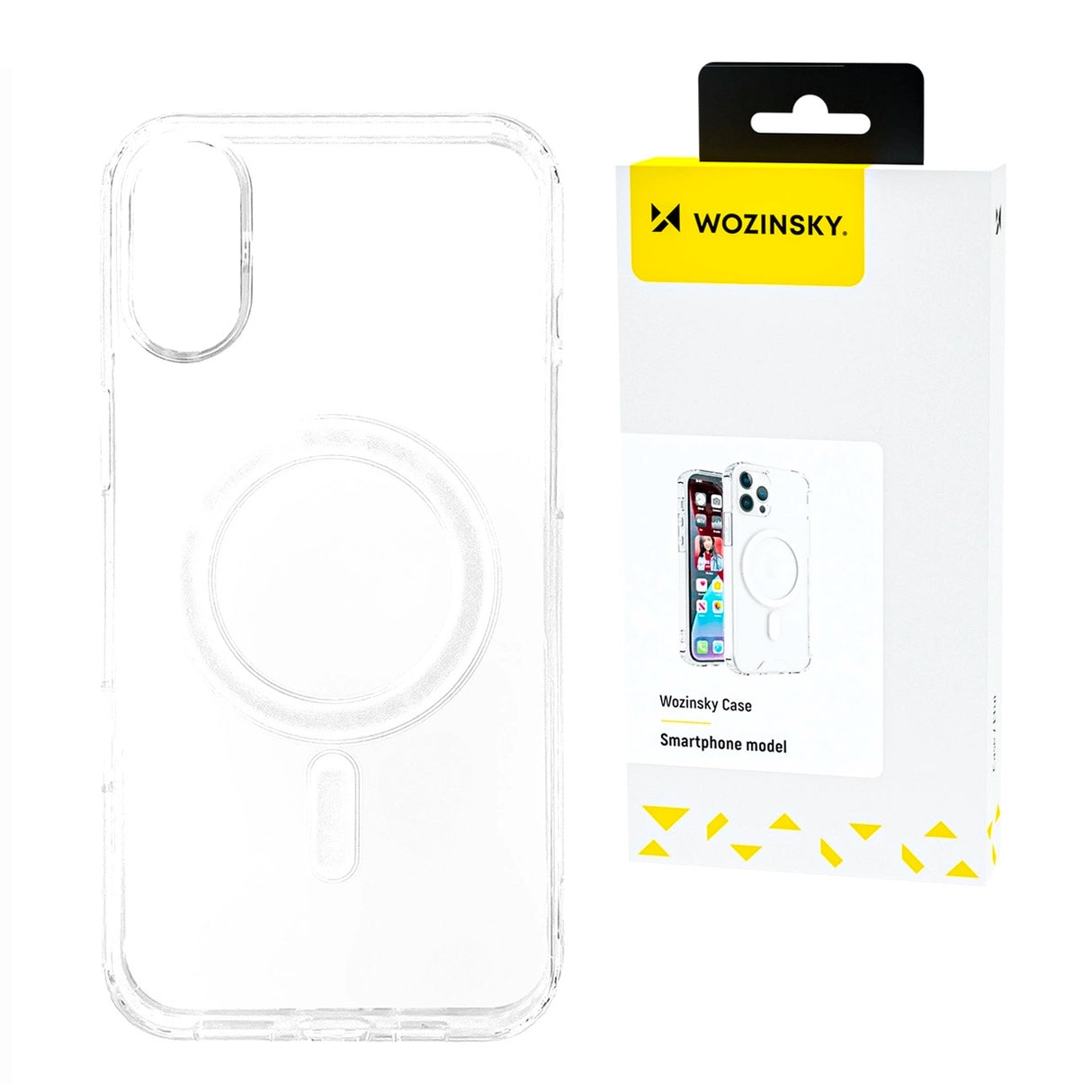 Wozinsky Ultra Clear MagSafe Case til Samsung Galaxy S25+ - Klar
