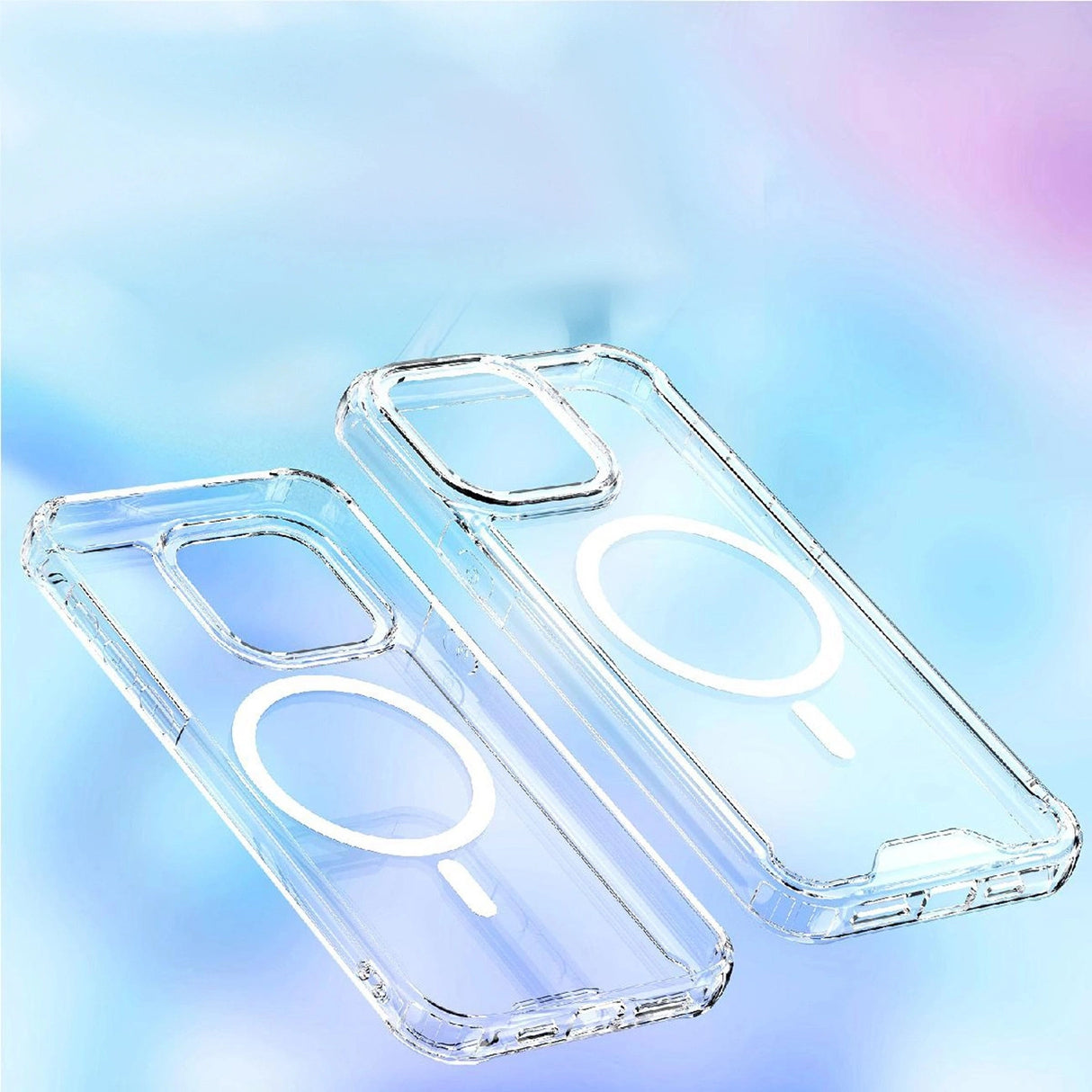 Wozinsky Clear Corner Case MagSafe til Samsung Galaxy S25 - Clear