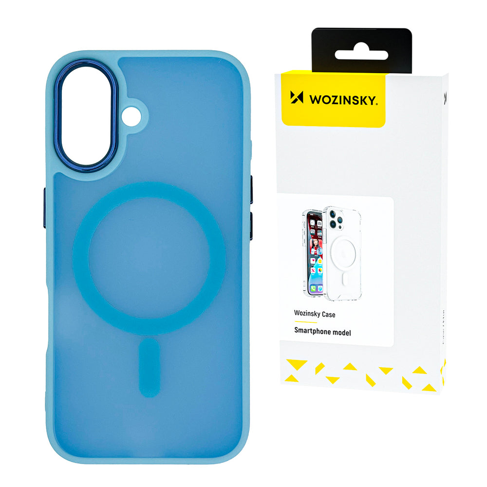 Wozinsky Fashion Case med MagSafe til Samsung Galaxy S24 FE - Blå