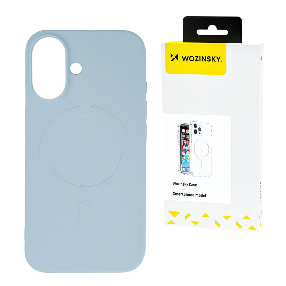 Wozinsky Silicone Case MagSafe Kompatibel til Samsung Galaxy S24 FE - Blå