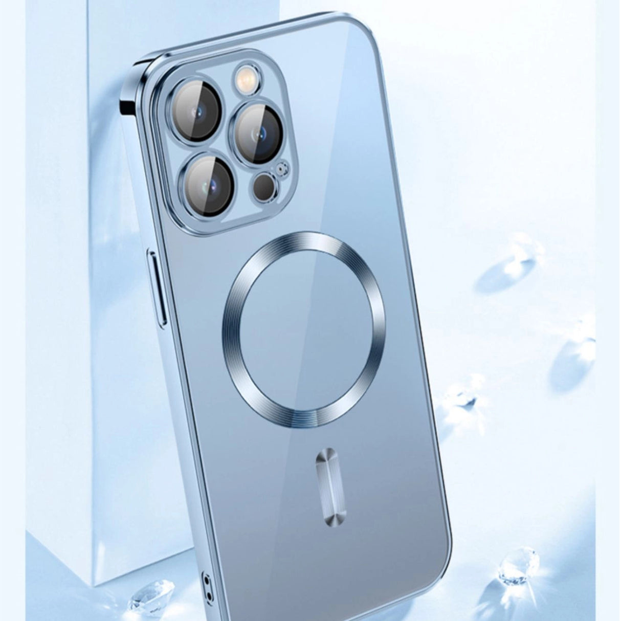 Wozinsky Elektroplateret Magsafe Case til Samsung Galaxy S24 FE - Guld