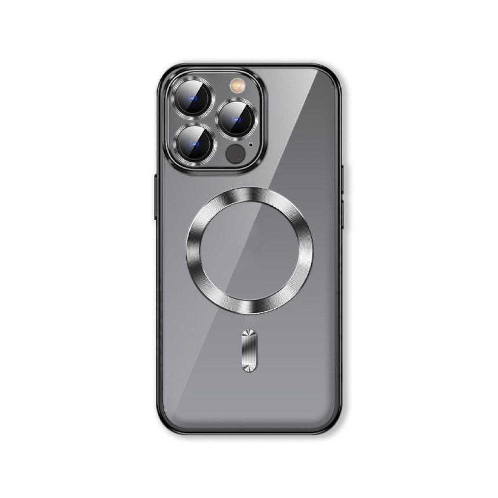 Wozinsky Electroplated Magsafe-foder for Samsung Galaxy S24 FE - sølv