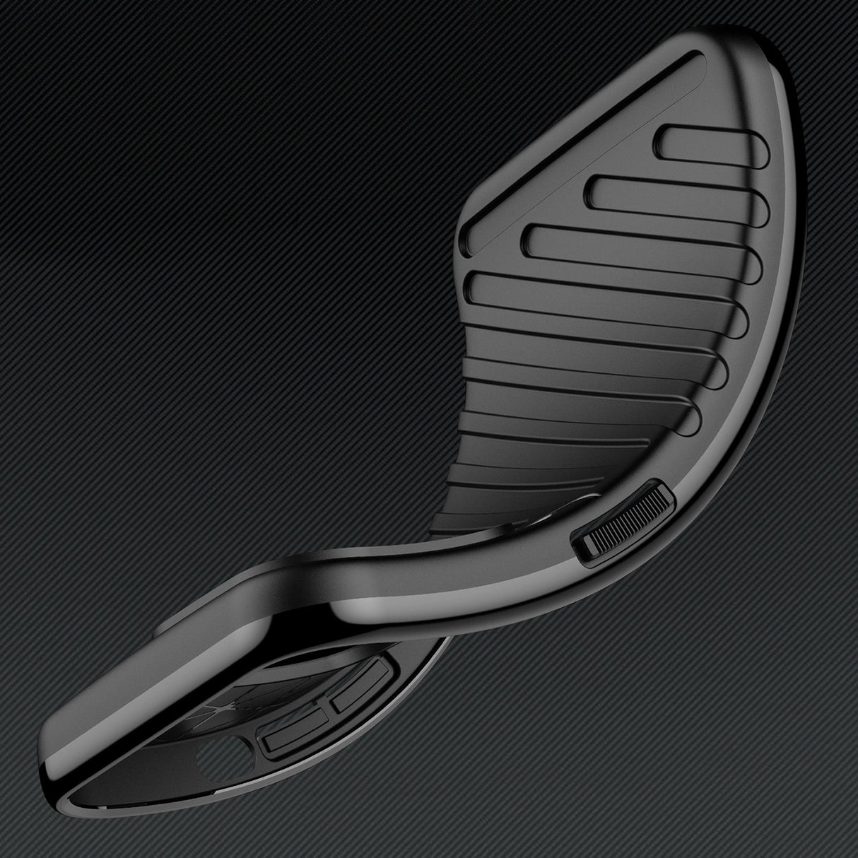 Thunder Case til Samsung Galaxy A26 Silicone Armored Cover - sort