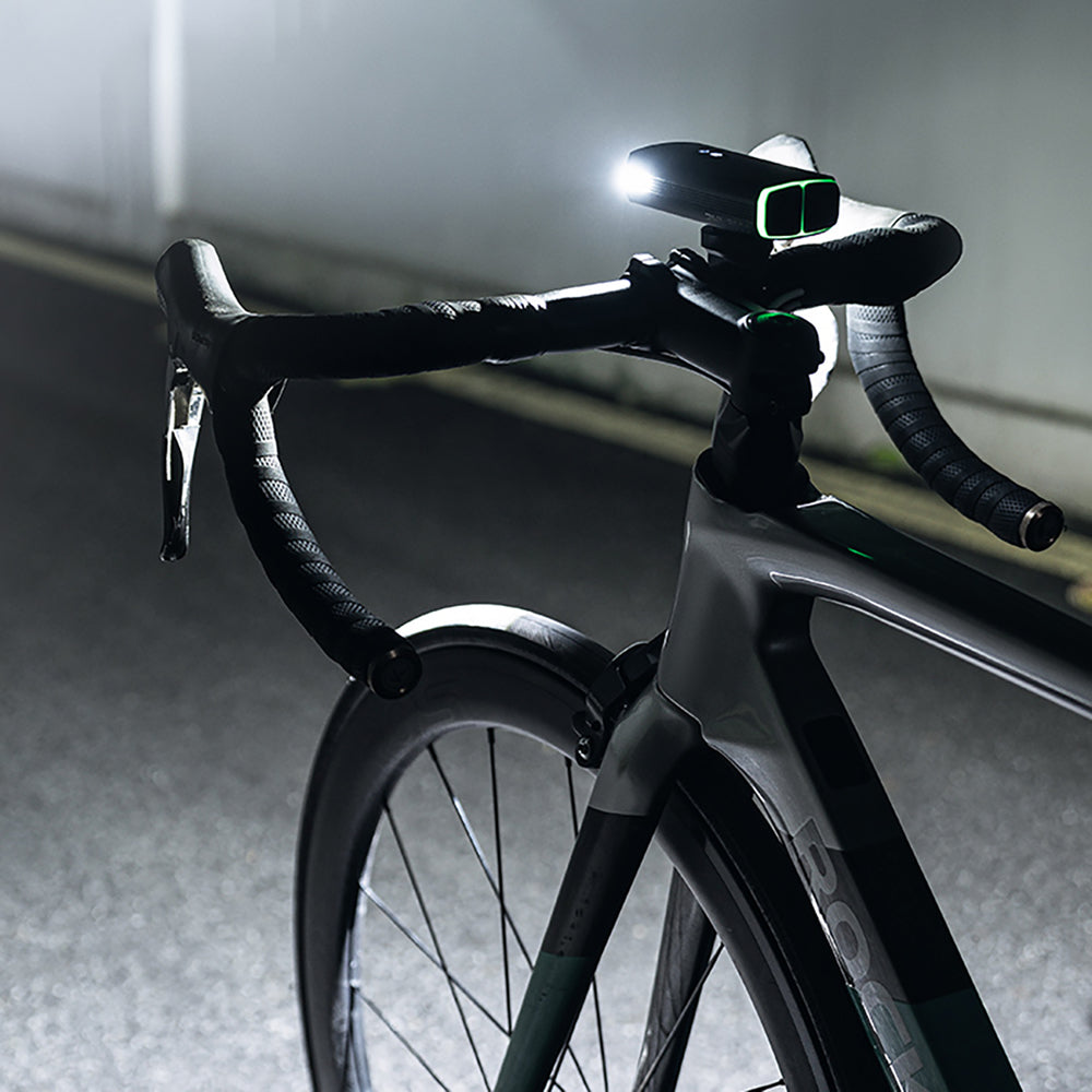 Wozinsky Front Bike Light + USB-C Cable (3000 lm) - Black
