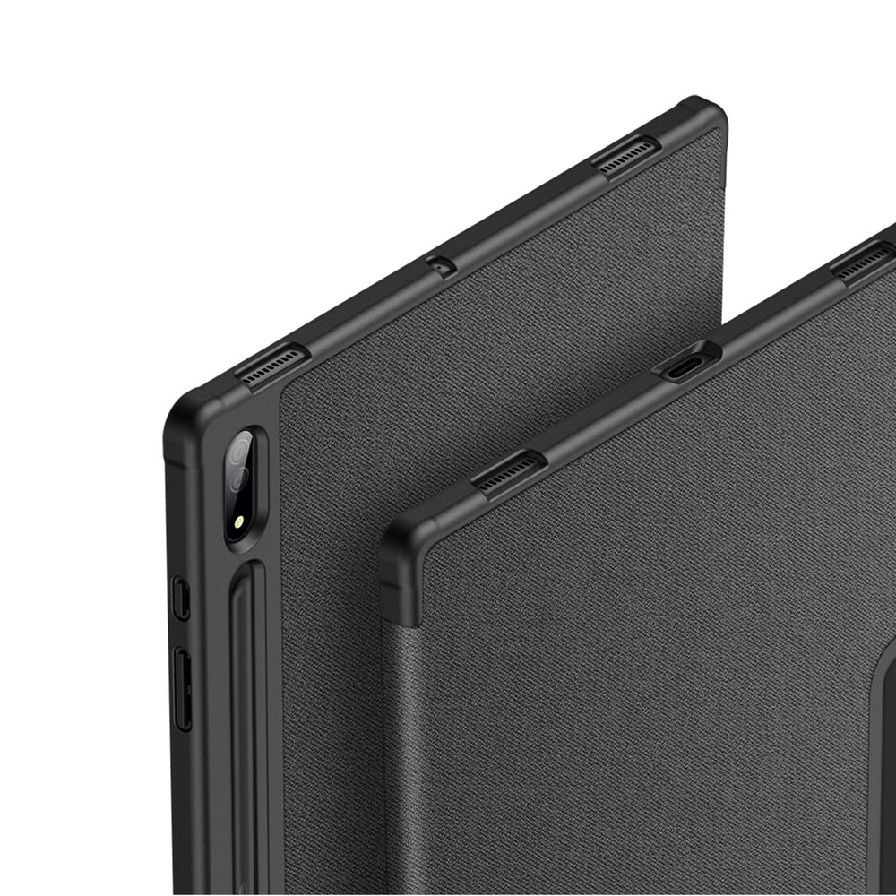 Dux Ducis Domo sammenklappeligt dæksel til tablet med Smart Sleep-funktion Samsung Galaxy Tab S8/S9 Ultra stativ sort