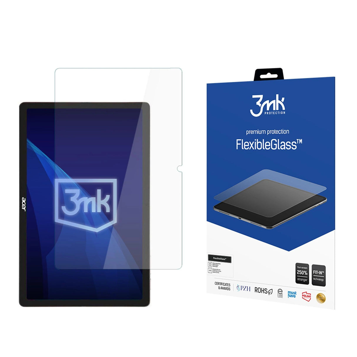 Hybridglas 3mk FlexibleGlass til Acer Iconia iM10-22 - op til 13"