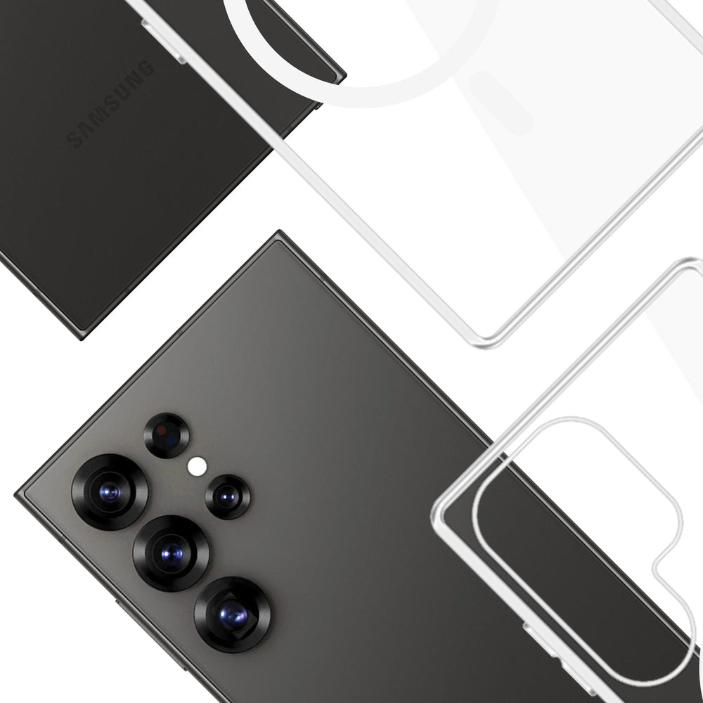 3mk Clear MagCase til Samsung Galaxy S25 Ultra - gennemsigtig