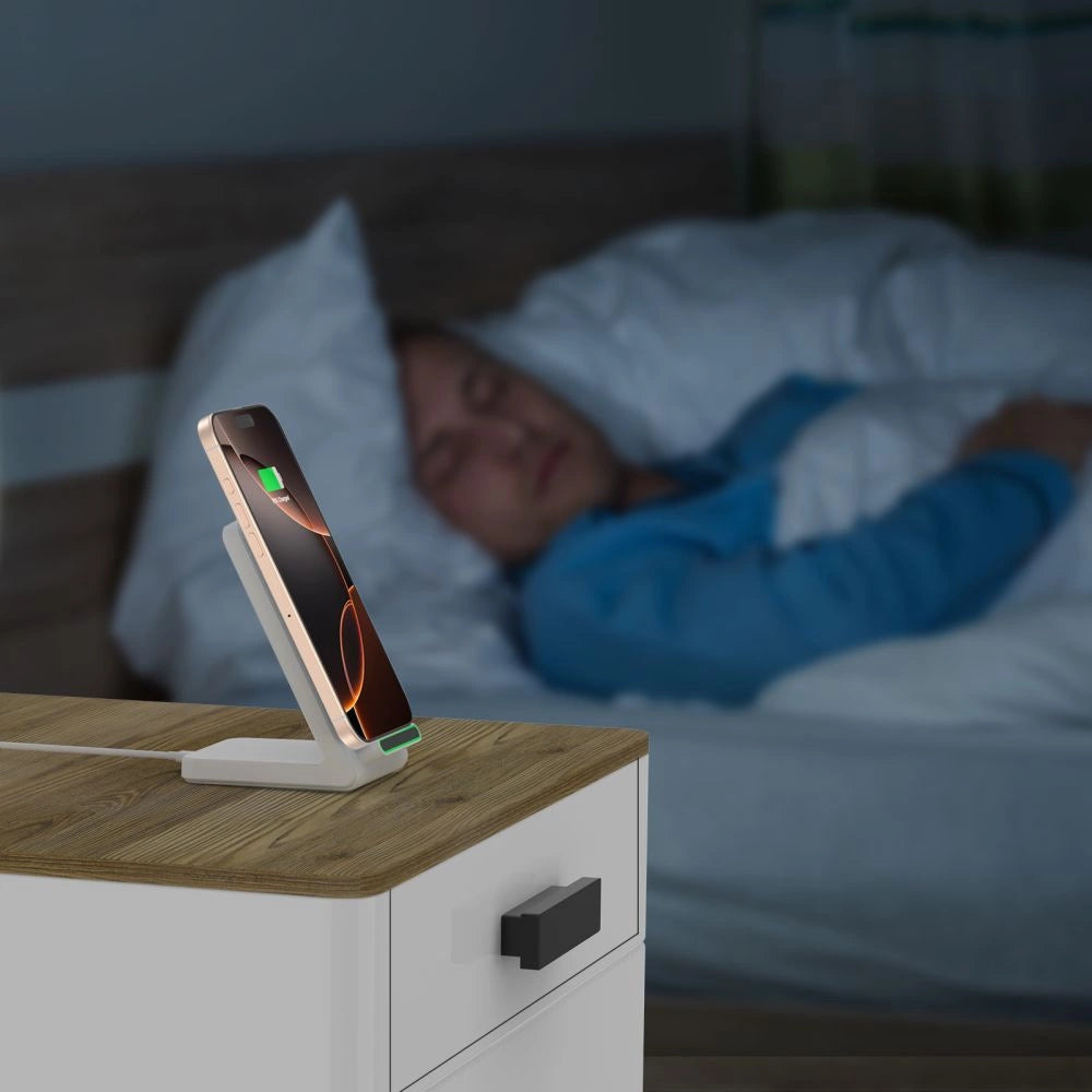 Tech-Protect QI15W-A40 trådløs oplader - hvid