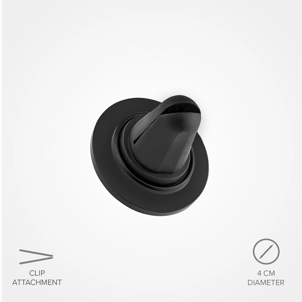 SBS TESUPMAGMCLIP smartphone holder magnetisk, til luftventil - sort