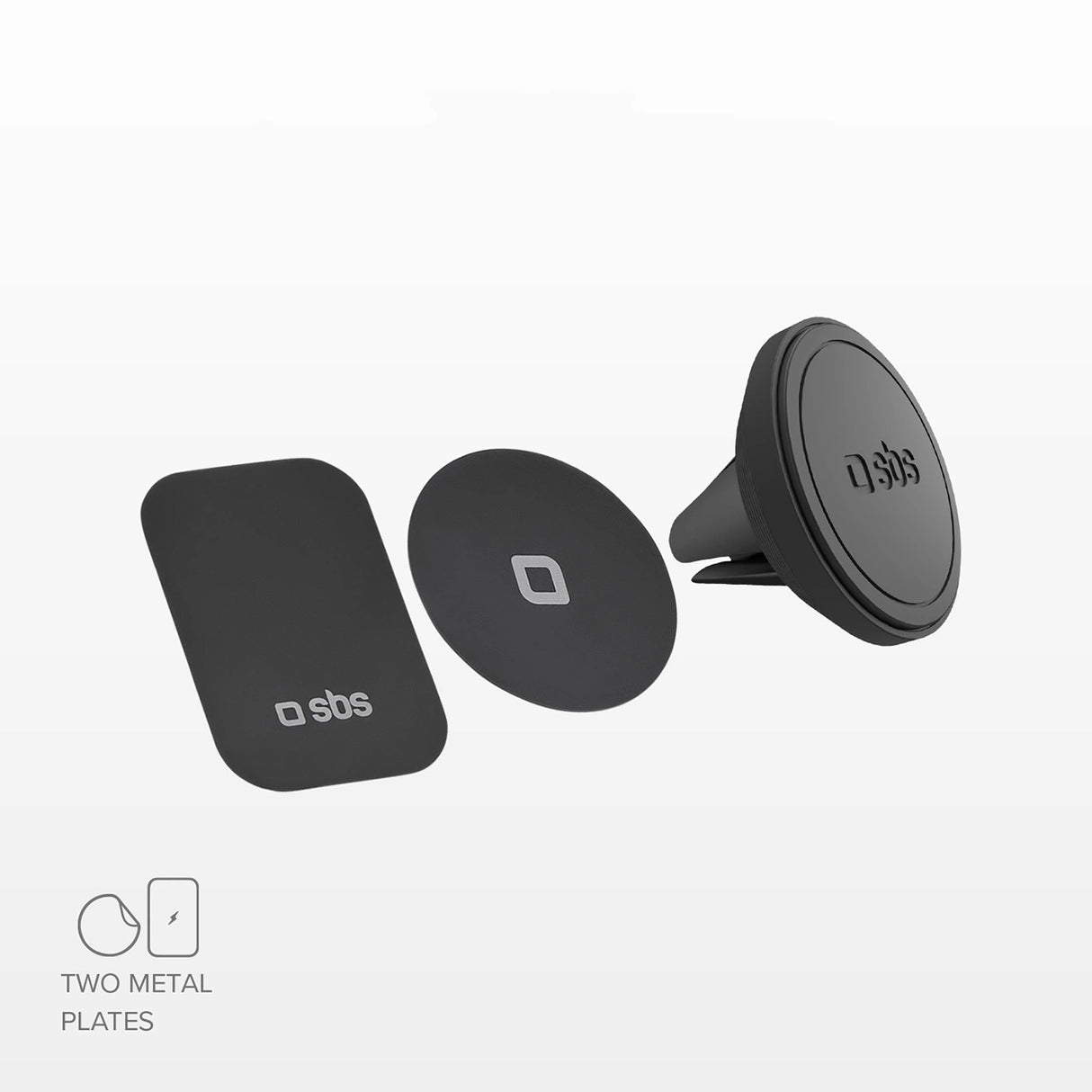 SBS TESUPMAGMCLIP smartphone holder magnetisk, til luftventil - sort