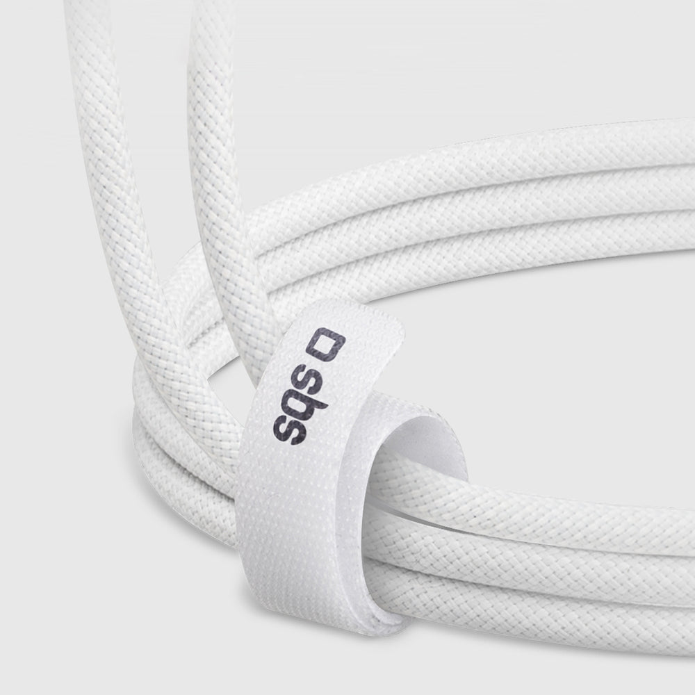 SBS TECABLETISSUETCCG USB-C - USB-C 1,5 m 60W flettet kabel - grå