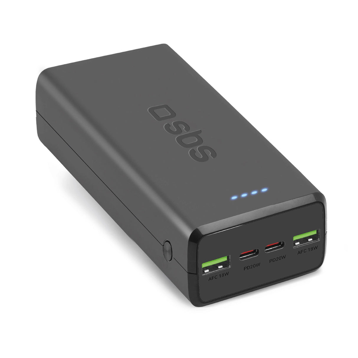 Powerbank SBS TTBB30000PD20K 30000 mAh 2 x USB-C 2 x USB-A - sort
