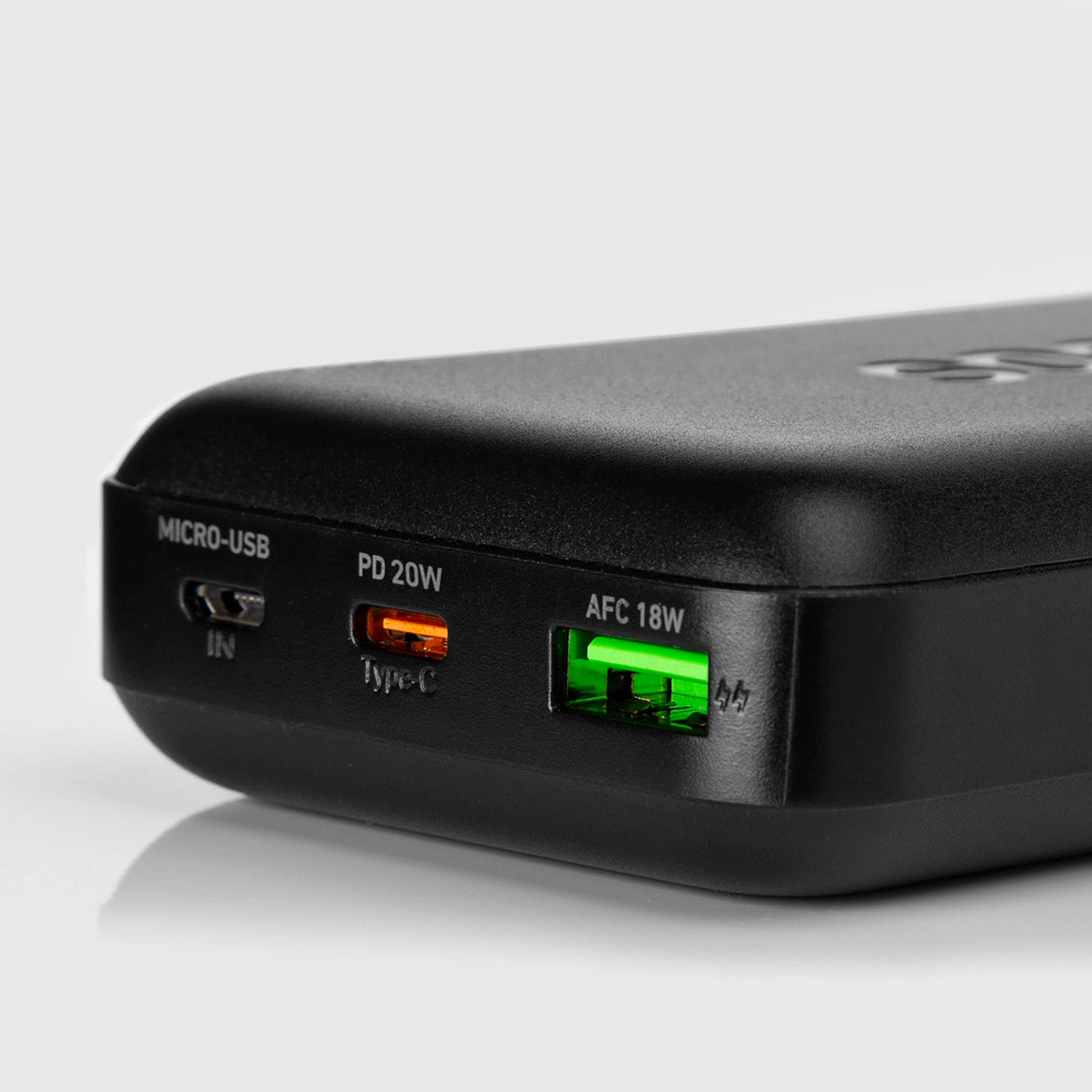 Powerbank SBS TTBB20000PD20K 20000 mAh 20W PD USB-C, USB-A, Micro-USB - sort