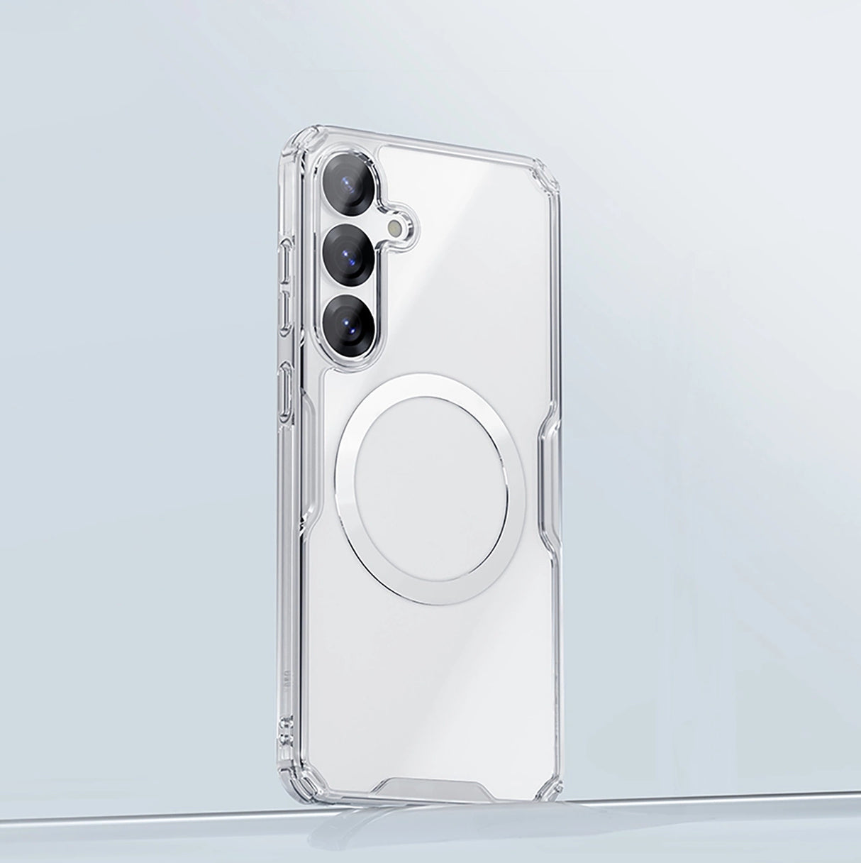 Nillkin Nature TPU Pro Magnetic Case med MagSafe til Samsung S25 - hvid