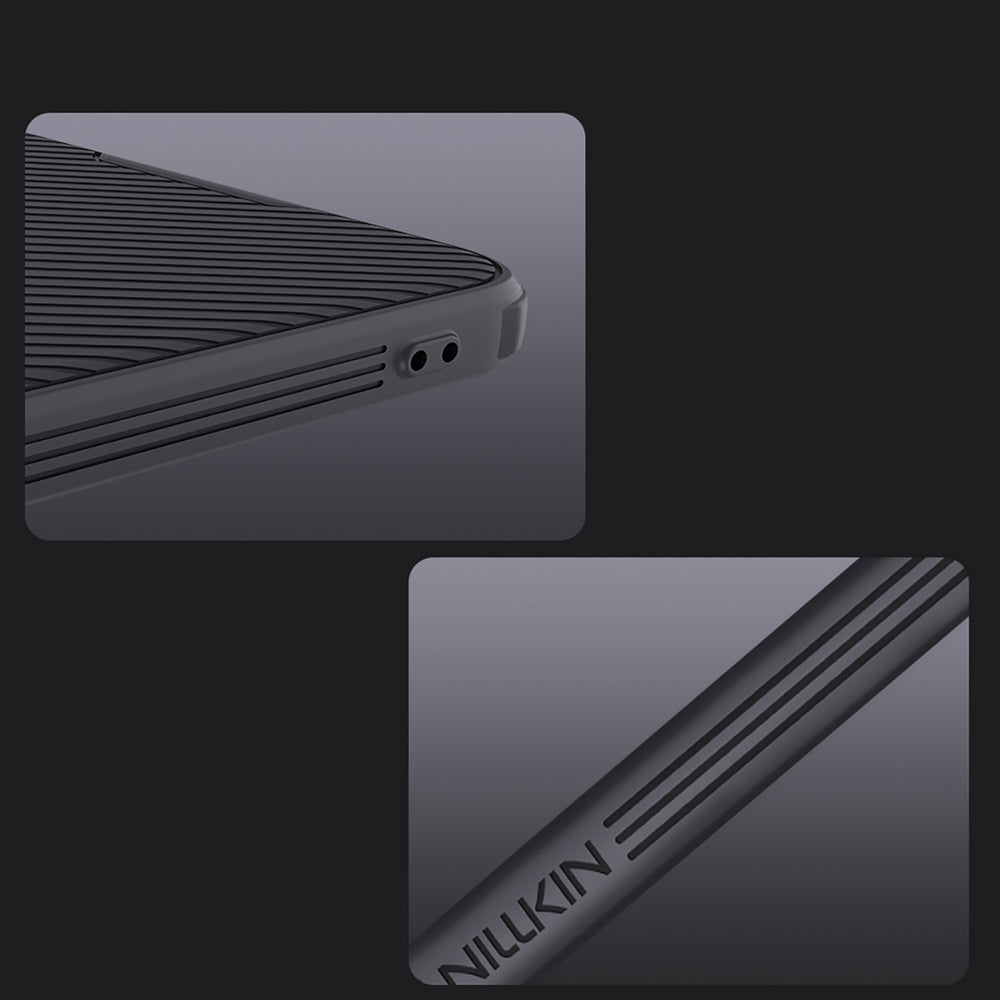 Nillkin CamShield Pro Case til Samsung Galaxy S25 med kameraomslag - sort
