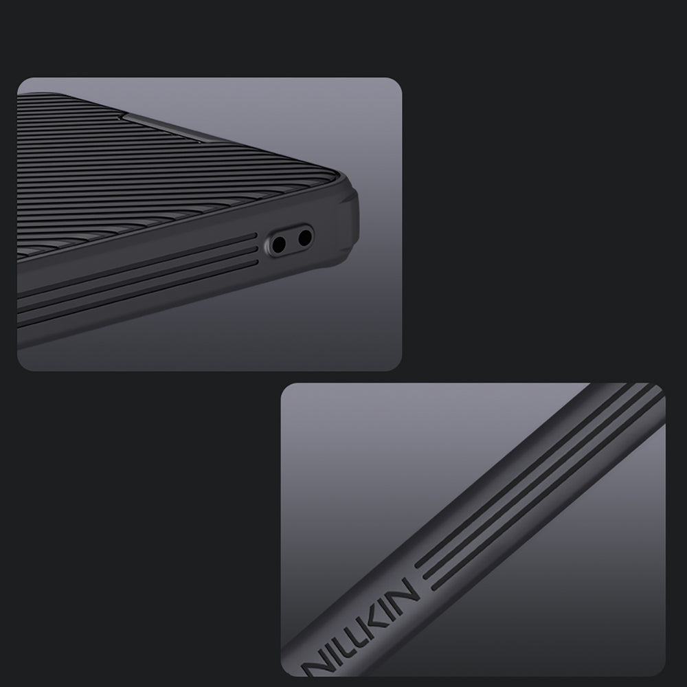 Nillkin CamShield Pro Case til Samsung S25 Ultra med kameraomslag - sort