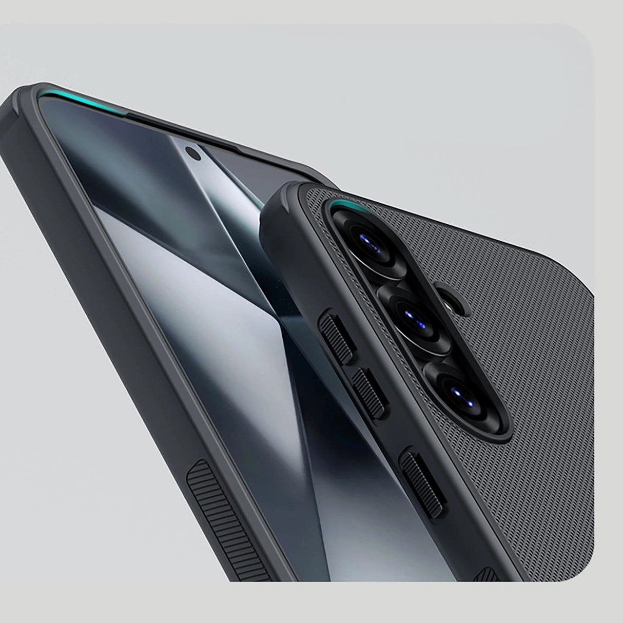 Nillkin Super Frosted Shield Pro Magnetic Case til Samsung S25 med MagSafe - sort