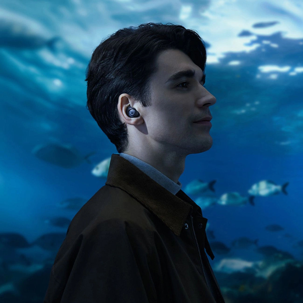 Baseus Bowie MA20 Pro TWS trådløse hovedtelefoner med ANC og IPX6 - sort