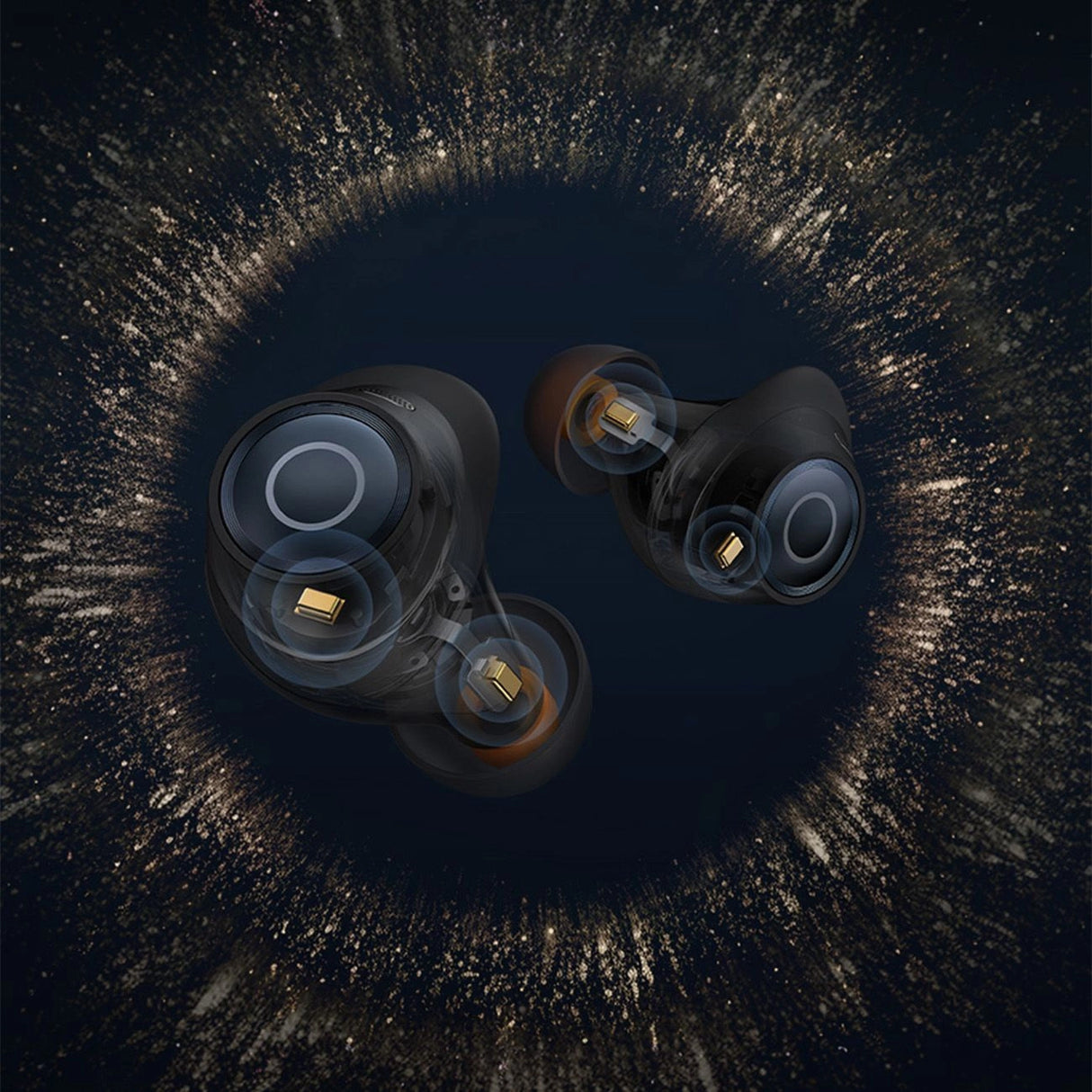 Baseus Bowie MA20 Pro TWS trådløse hovedtelefoner med ANC og IPX6 - sort