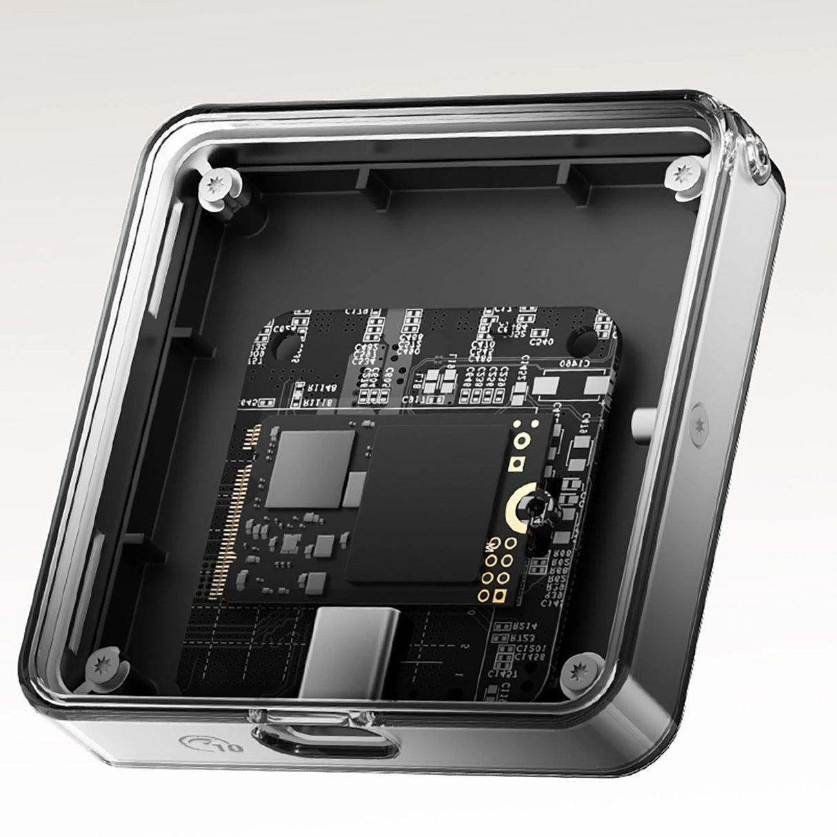 Orico AP30-G2 M.2 NVME Magnetisk Disk Drive Bay MagSafe USB-C 3.2 - sort