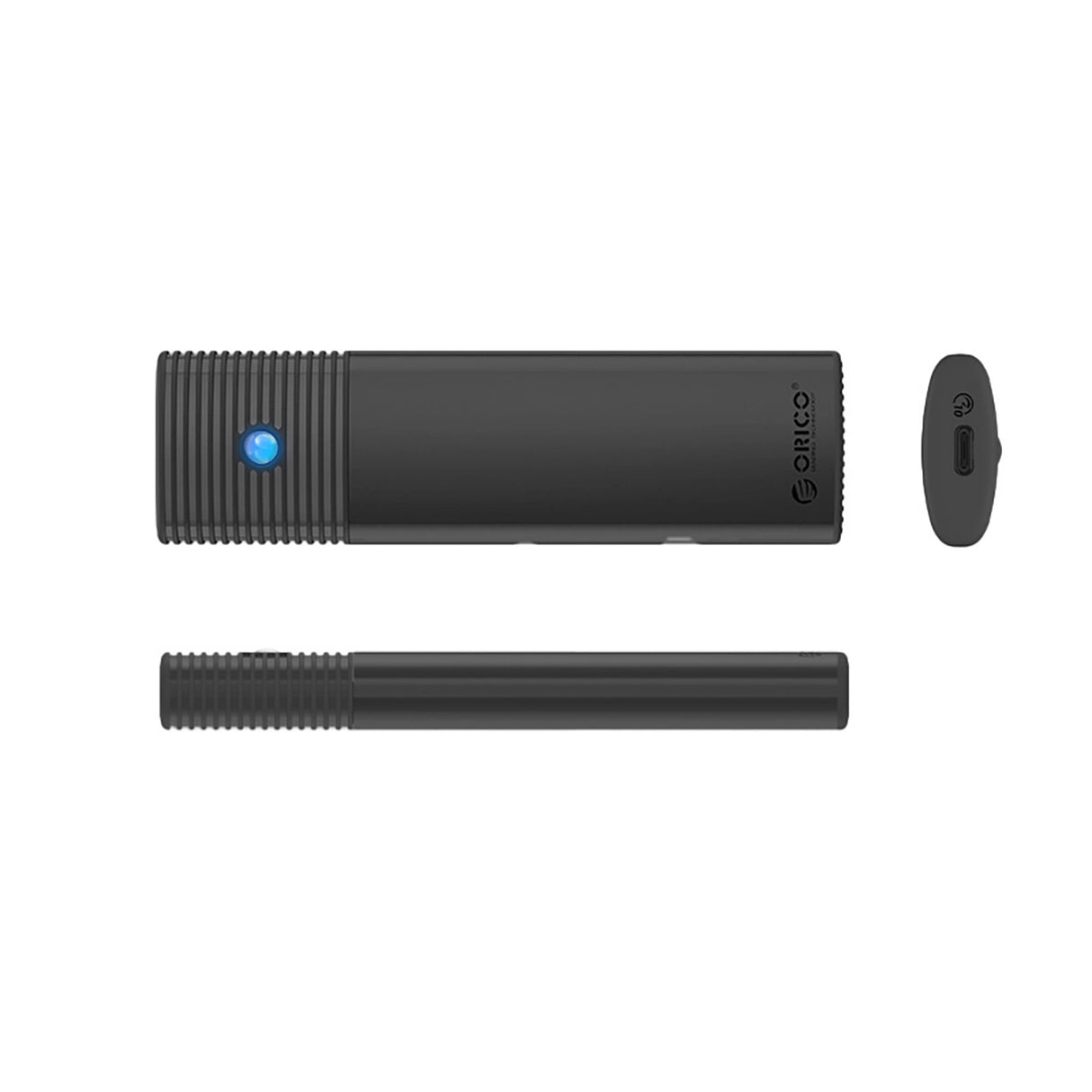 Orico PWM2 M.2 NGFF SATA USB-C 5Gb/s Disk Drive - sort