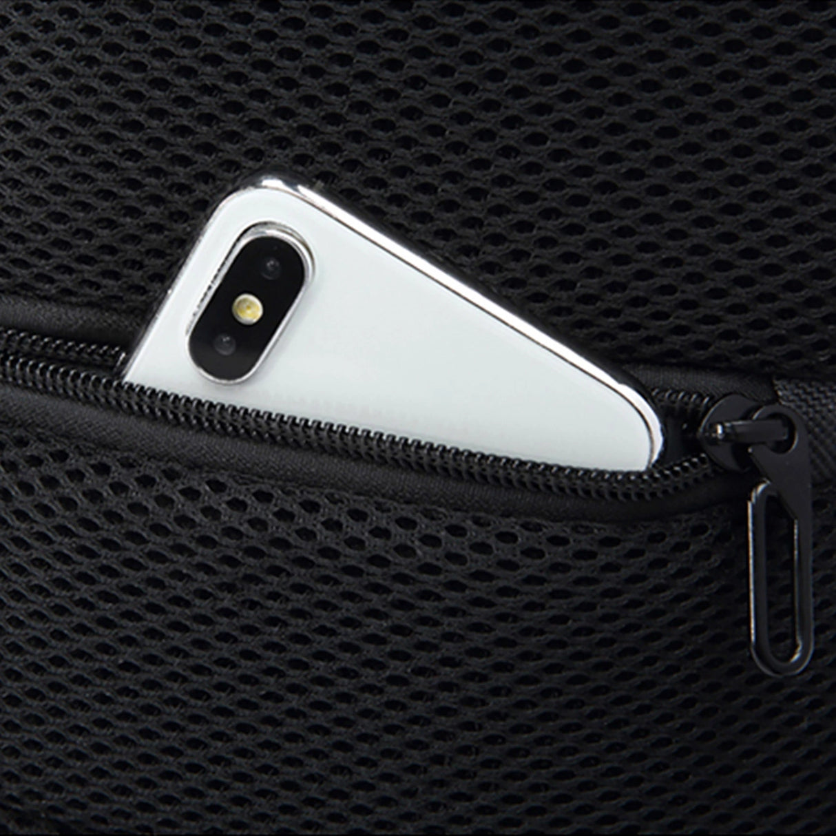 Wozinsky Premium Single Shoulder Anti-Theft City Backpack med organisator og USB - sort