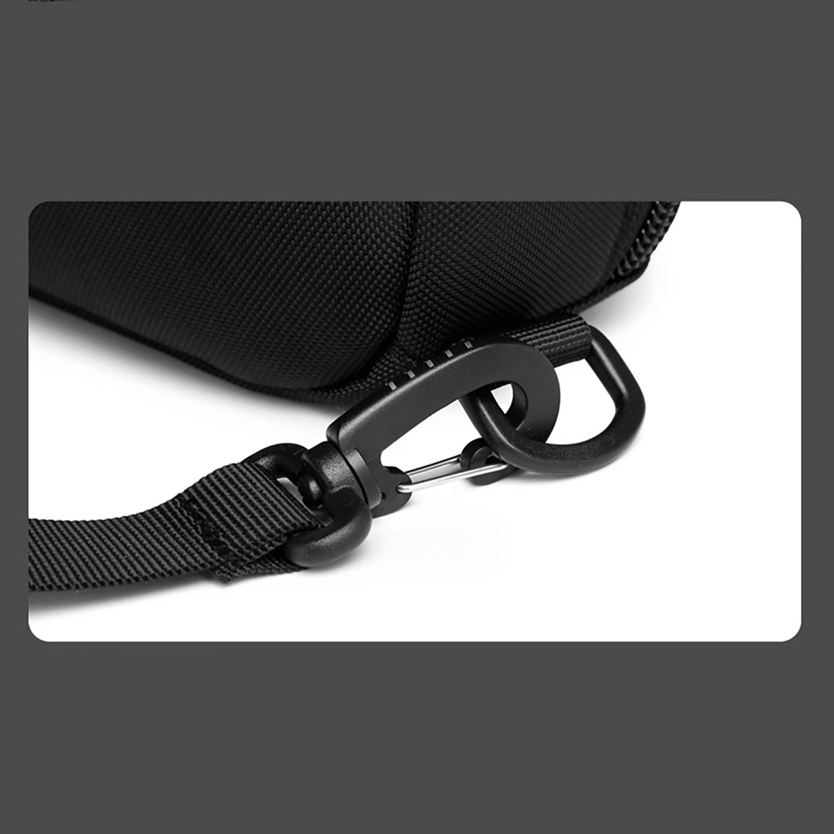 Wozinsky Premium 15.6 Laptop rygsæk/taske med rem - sort