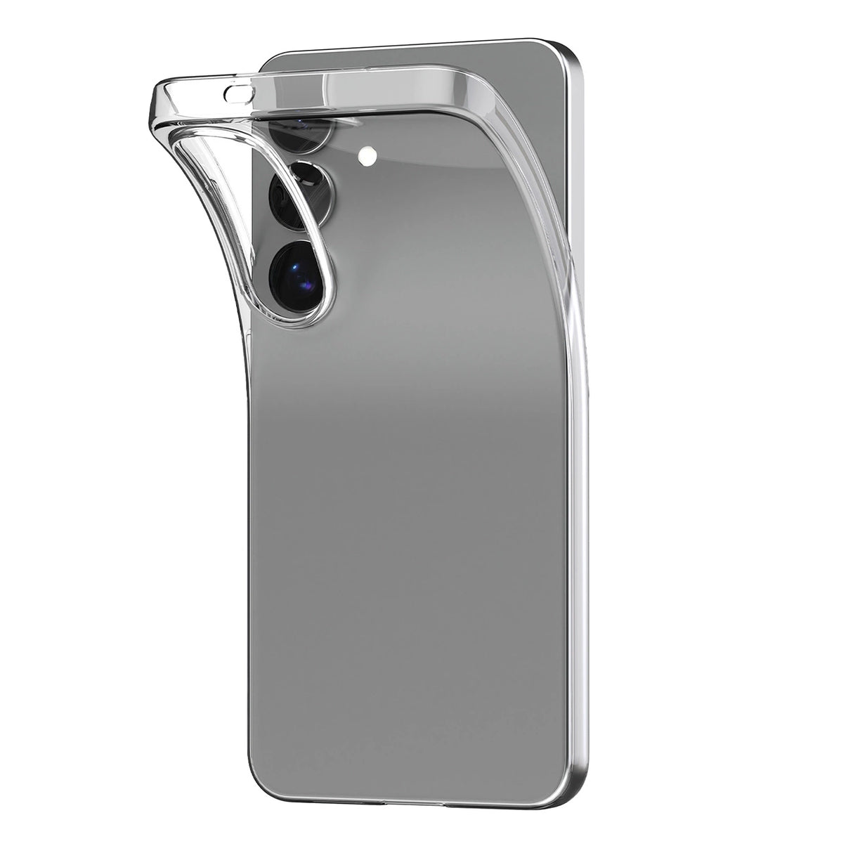 Silikon Case Puro 03 Nude til Samsung Galaxy S25 - Transparent