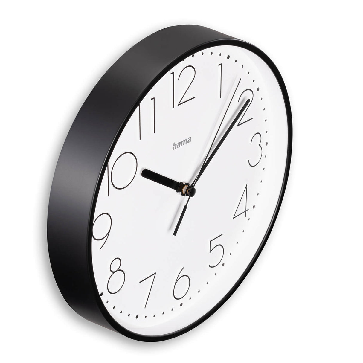 Vægur Salina Diameter 22cm Sort