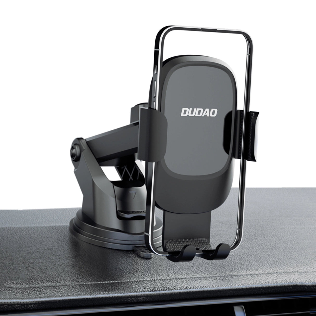 Dudao F5N+ smartphone holder med sugekop, gravity - sort