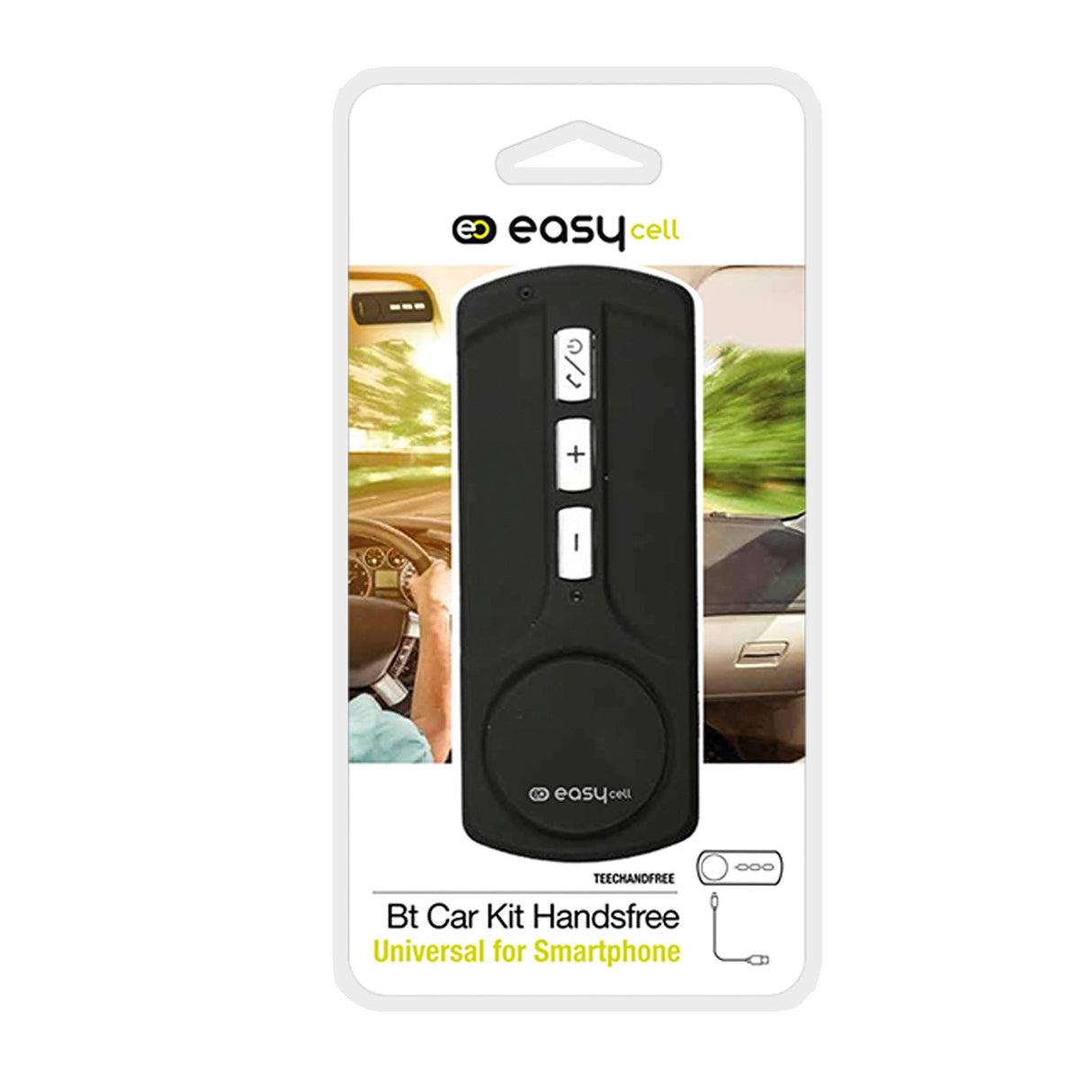 SBS TEECHANDFREEK Trådløs Højttaler Bil BT Håndfri Sæt - sort