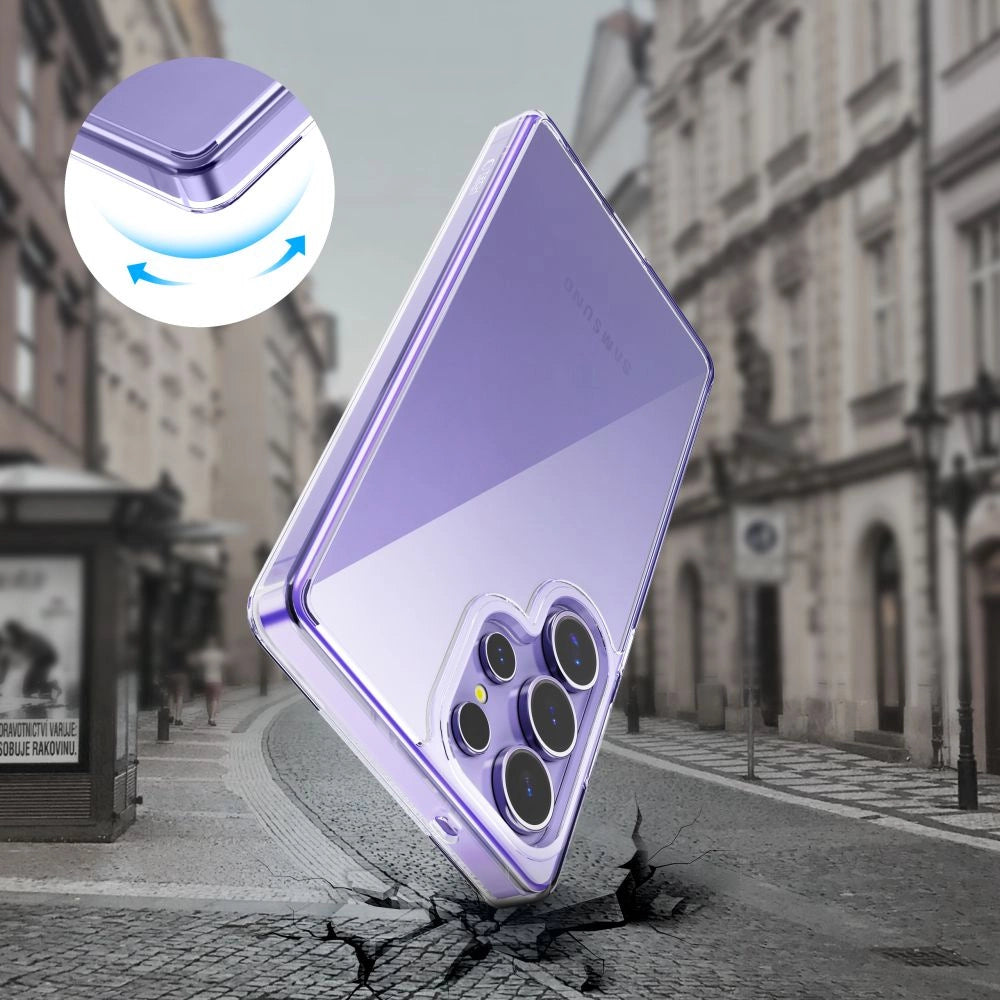 Tech-Protect Flexair Hybrid Case til Samsung Galaxy S25 Ultra - klar