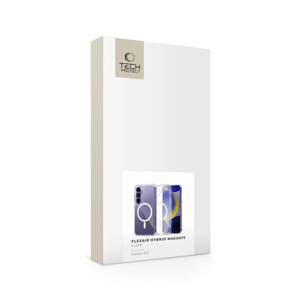 Tech-Protect FlexAir Hybrid MagSafe Case til Samsung Galaxy S25 - klar