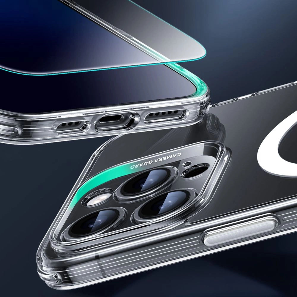 ESR Classic Pro Set Halolock MagSafe Case til iPhone 16 Pro Max - klar