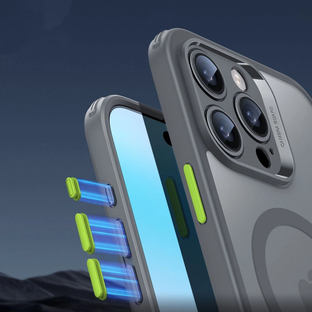 ESR Classic Pro Set Halolock MagSafe iPhone 16 Pro Case - Grå