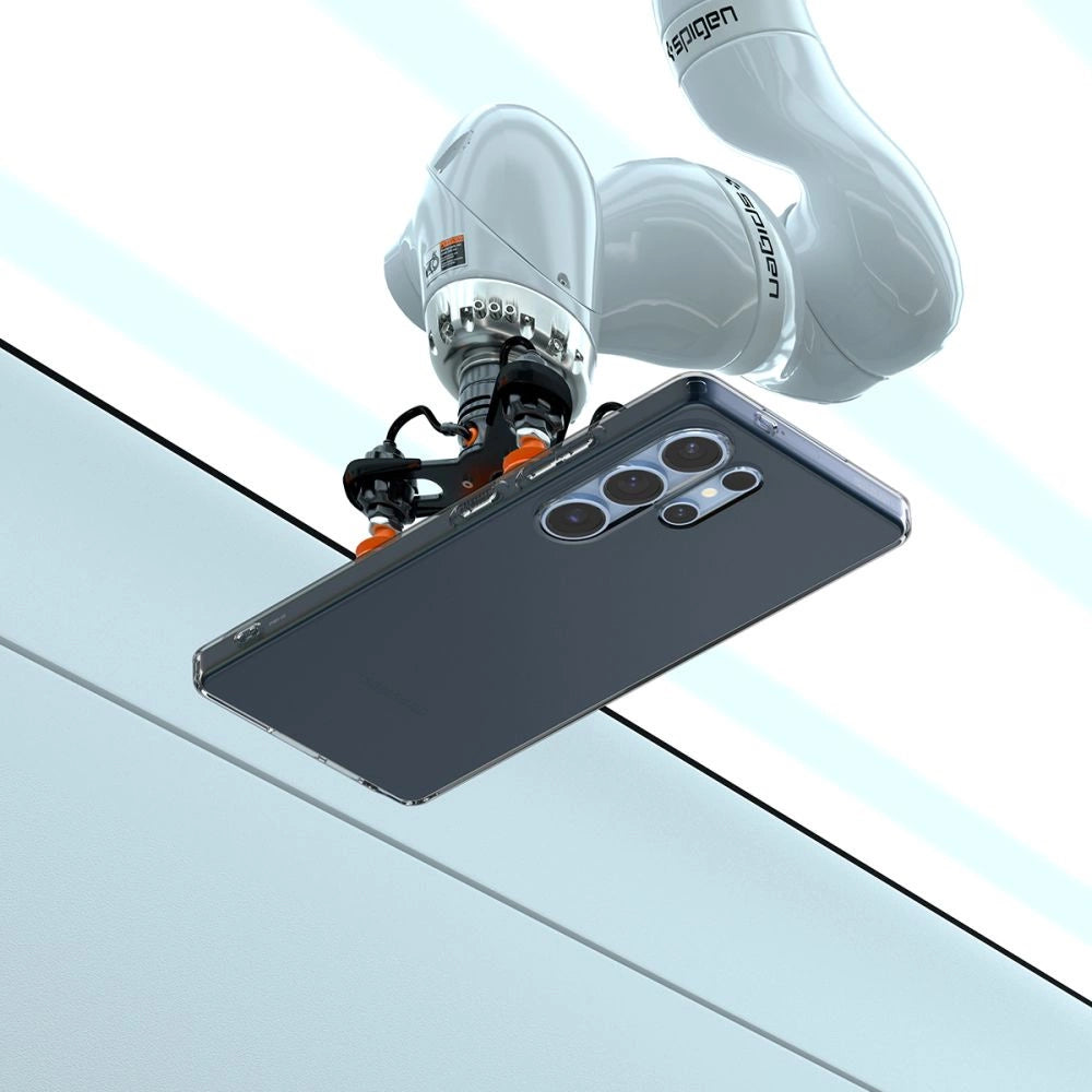 Spigen Liquid Crystal Case til Samsung Galaxy S25 Ultra - Halvt gennemsigtigt