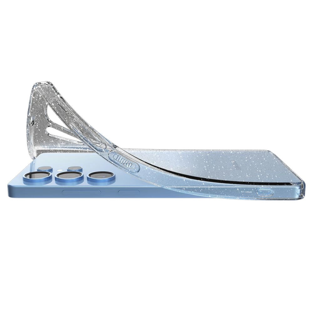 Spigen Liquid Crystal Case til Samsung Galaxy S25 Ultra - Clear Glitter